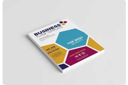 Realistic A4 Flyer Mockup Template PSD by dgmockup (1)