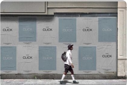 Wall Poster Mockup by dgmockup