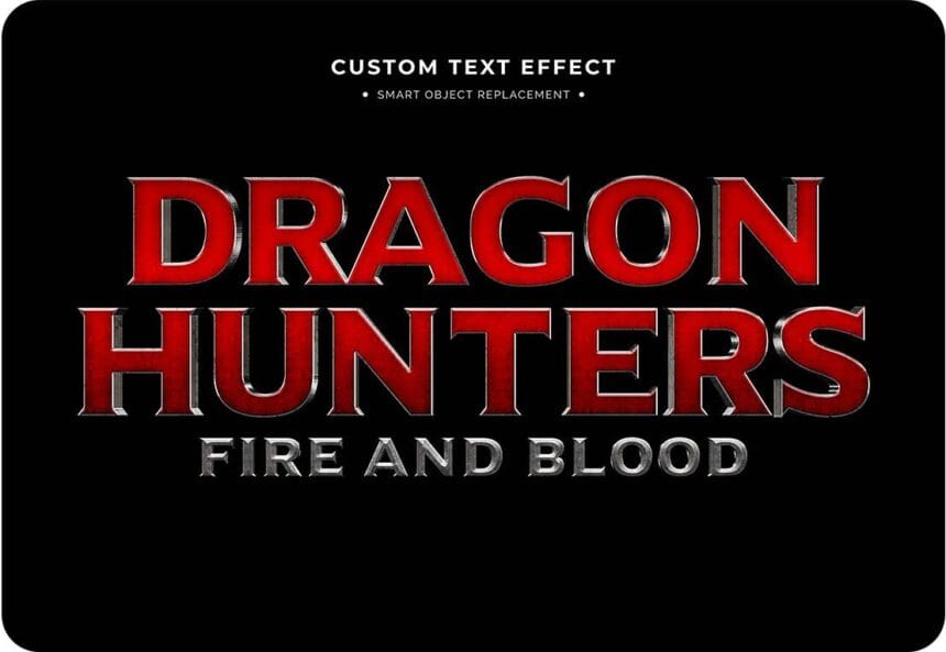 Free PSD Action Movie and Video Game 3D Text Style Effect 35292655