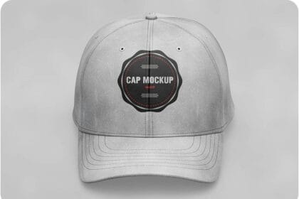 Free PSD Cap Front View Mockup 25730409