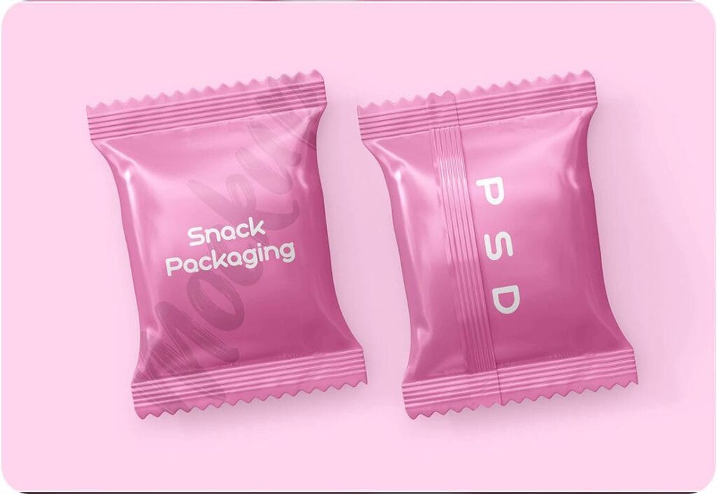 Free PSD Chocolate Candy Mockup 24294797