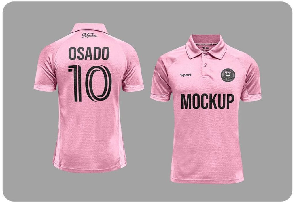 Free PSD Soccer Jersey Mockup 69788992