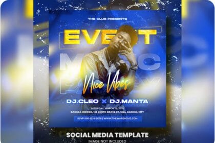 PSD Instagram Posts Music for Maximalist Trend 33676128
