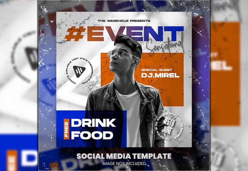 PSD Night Club Party Social Media Promotion