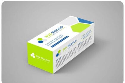 PSD Rectangle Box Mockup 21387882