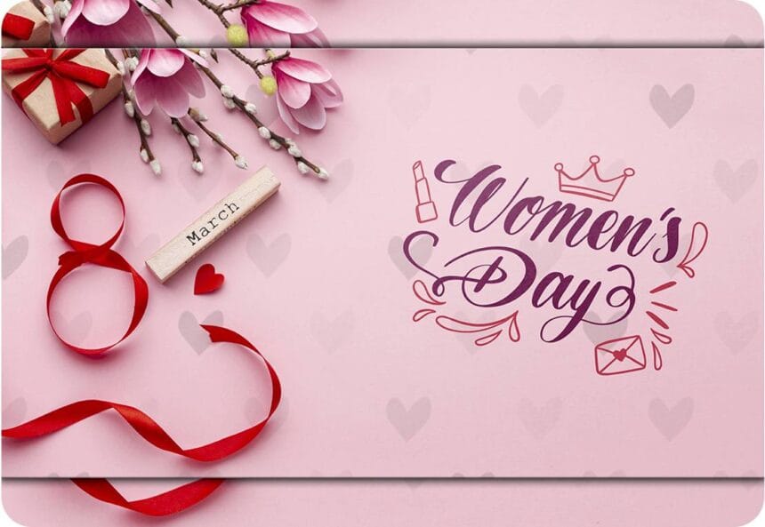 Women's Day Celebration Mockup PSD 6930139