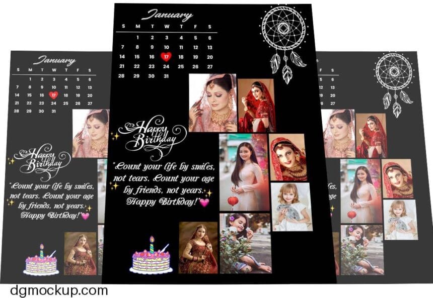 dgmockup.com Trending Collage Photo Frame Designs Free PSD 04