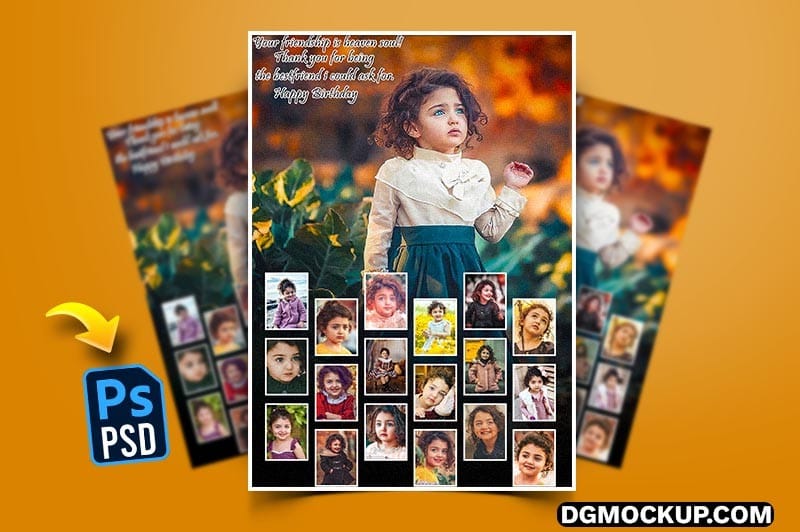 Customized Photo Collage Frames Preview