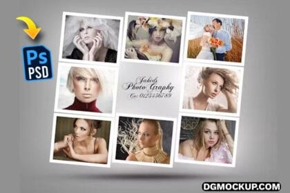 Photo Frame Collage Mockup for Photographers Preview