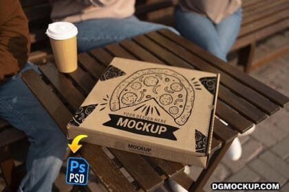 Street Food and Coffee Mock-up Composition Free PSD Preview