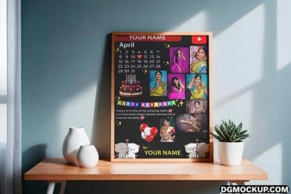 Canvas Photo Frames Free PSD Mockup Templates Preview 2