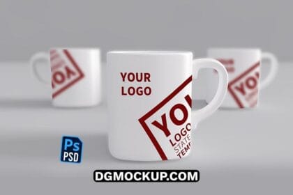 Creative Mug Free PSD Mockup Template Preview