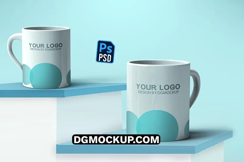 Mug Mockup Display Templates Free PSD Preview