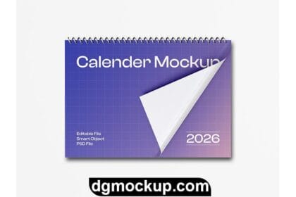 2025 Wall Calendar Free PSD Template Preview