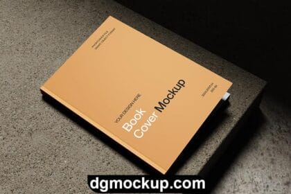 Book Cover Graphic Free PSD Template Preview