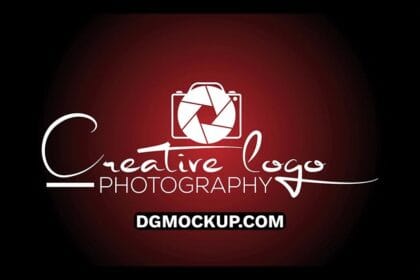 Creative Logo for Photography Studio Free Vector Template Preview