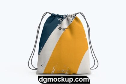 Drawstring Bag - Free PSD Mockup Preview