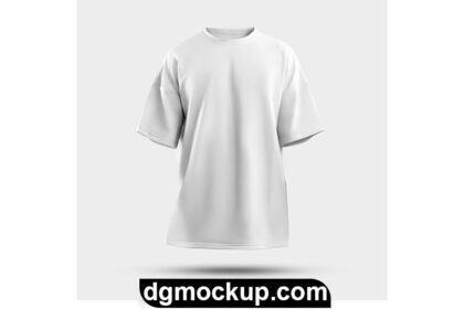 Free PSD Mockups Oversize T-Shirt Preview