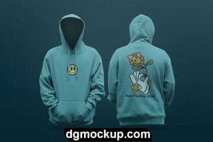 Free PSD Unisex Hoodie Mockup Preview