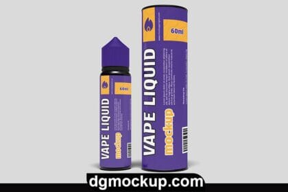 Liquid Bottle Graphic Free PSD Templates Preview