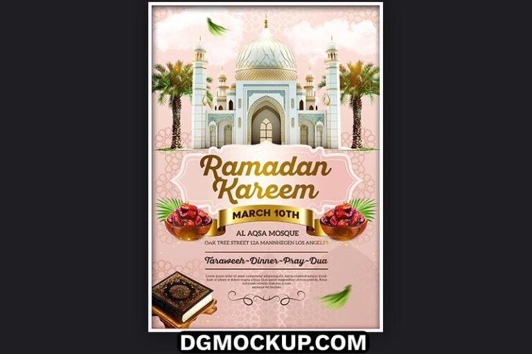 ramadan card psd