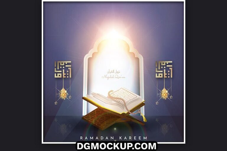 ramadan kareem greeting card maker