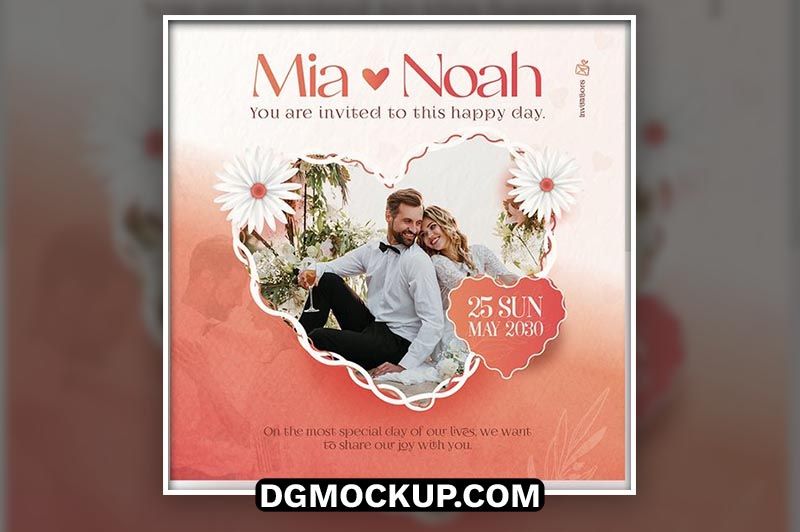Free Editable Wedding Instagram Post Templates Preview