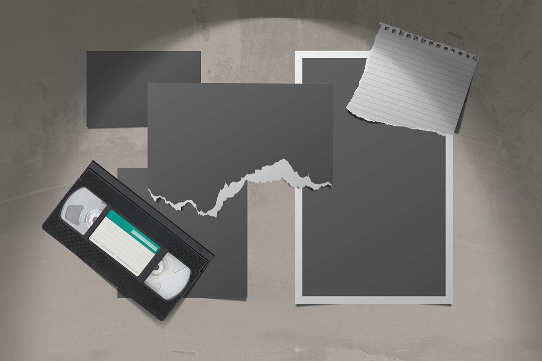 Beautiful Polaroid Photo Collage Mockup Free PSD Template