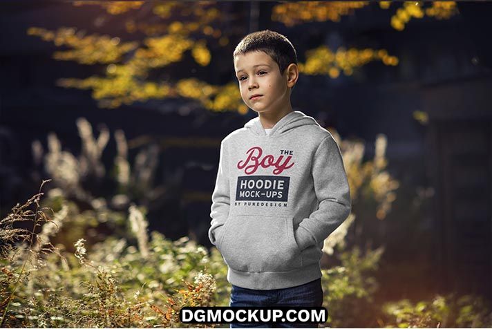 Boy Hoodie Mockup PSD Bundle Preview (03)