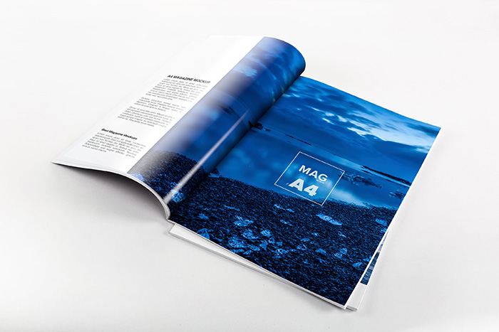 Magazine Free PSD Mockup Design