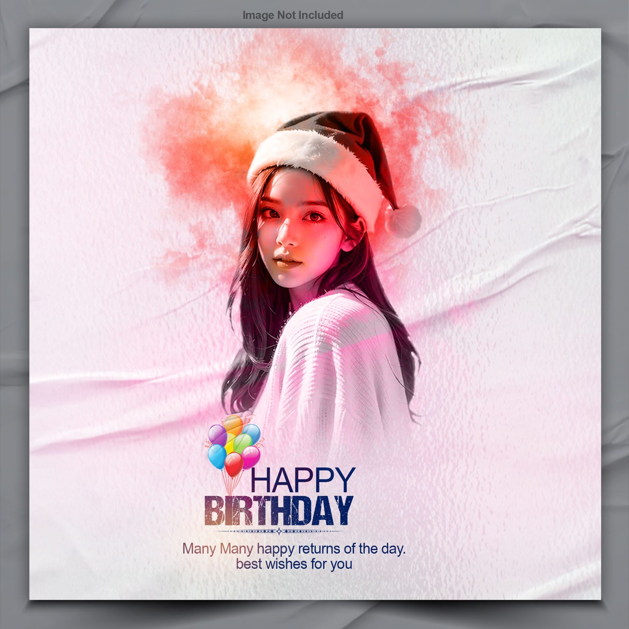 Free PSD Template Birthday Poster Design - DG MOCKUP