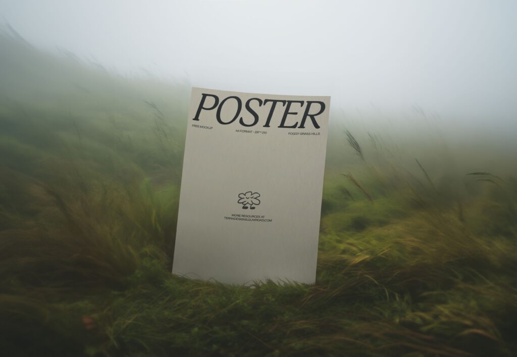 Poster & Frame Archives Free PSD Template