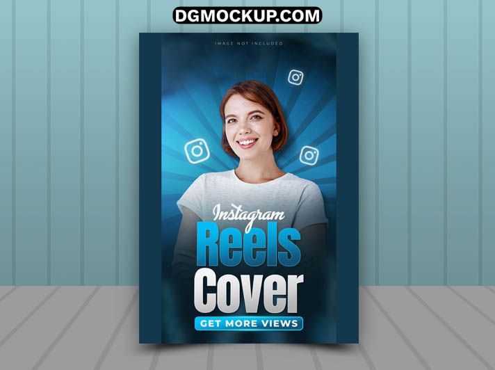 Instagram Reels Cover Template Design – Free PSD Template