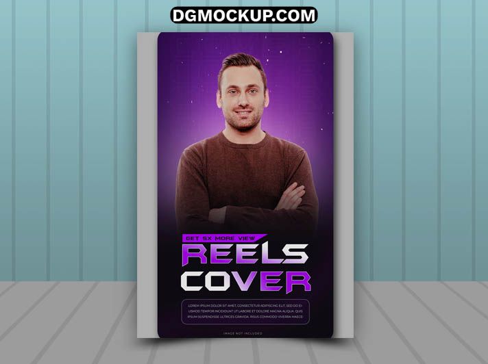 Professional Reels & TikTok Cover Photo Free PSD Template