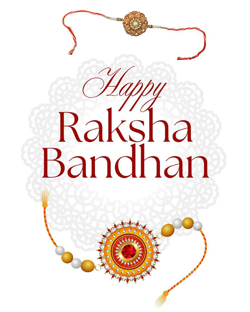 Happy Raksha Bandhan Greeting & Traditional Rakhi Designs Free