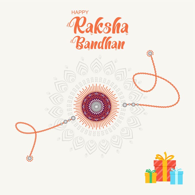 Happy Raksha Bandhan Vector Free Download