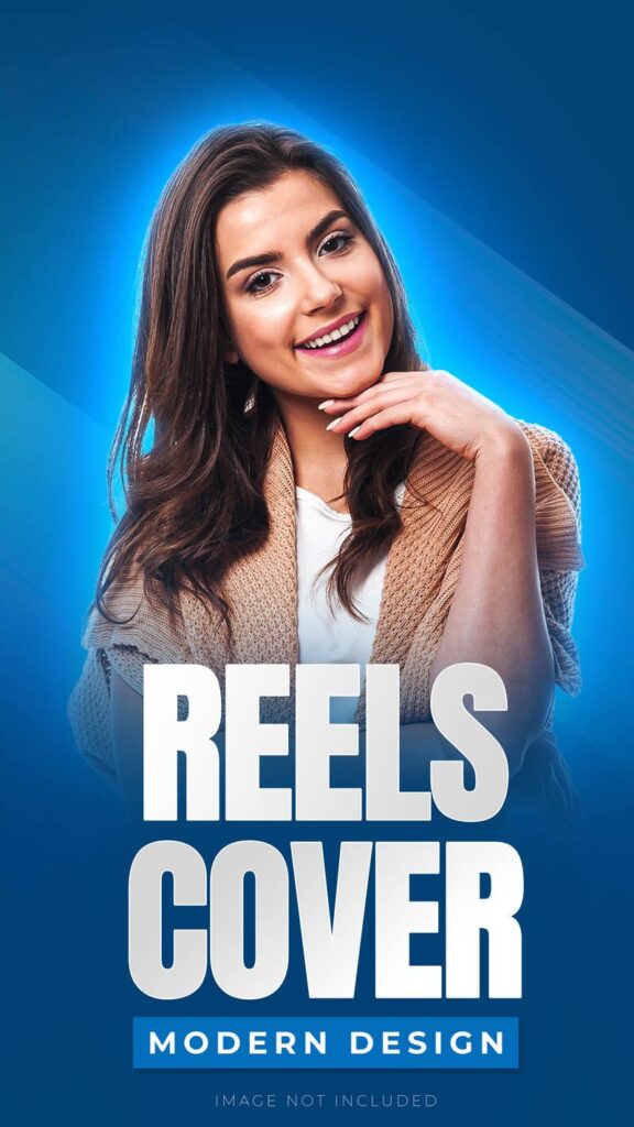 Modern & Professional Instagram Reels Cover PSD Template