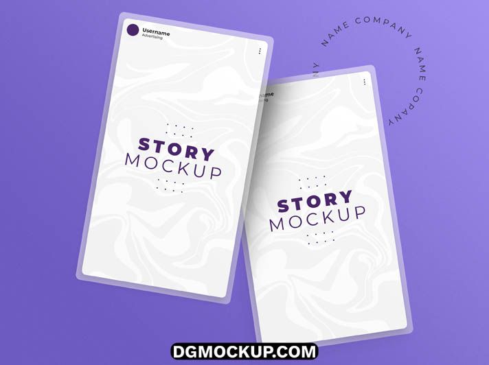 Free Editable Instagram Stories Mockup PSD