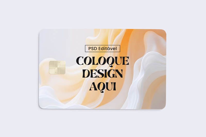 Minimalist Credit Card Free PSD Mockup File