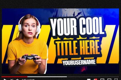 Free High CTR Gaming Thumbnail for Streamers & YouTubers