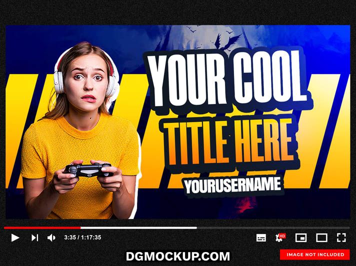 Free High CTR Gaming Thumbnail for Streamers & YouTubers