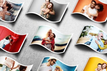 Romantic Valentine's Day Memories & Love Story Collage