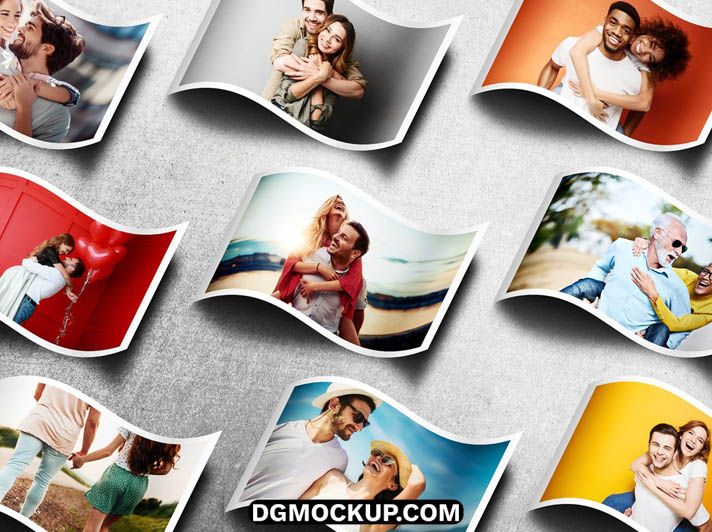 Romantic Valentine's Day Memories & Love Story Collage